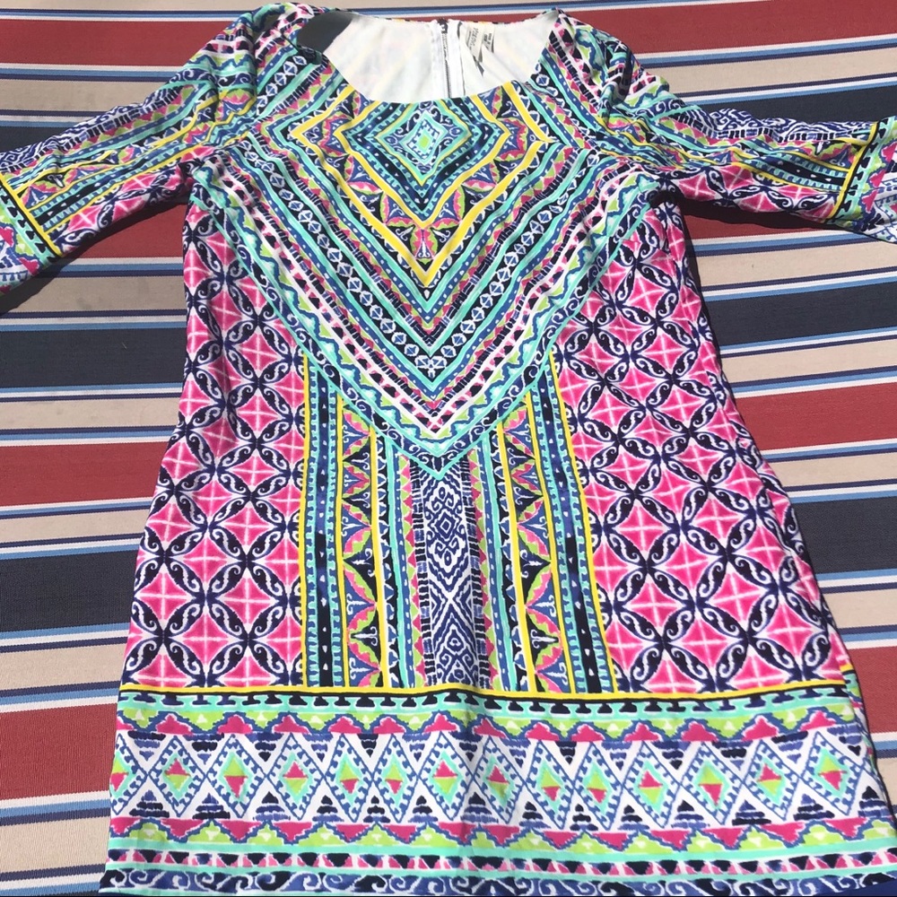 Pink Owl sheath dress size medium